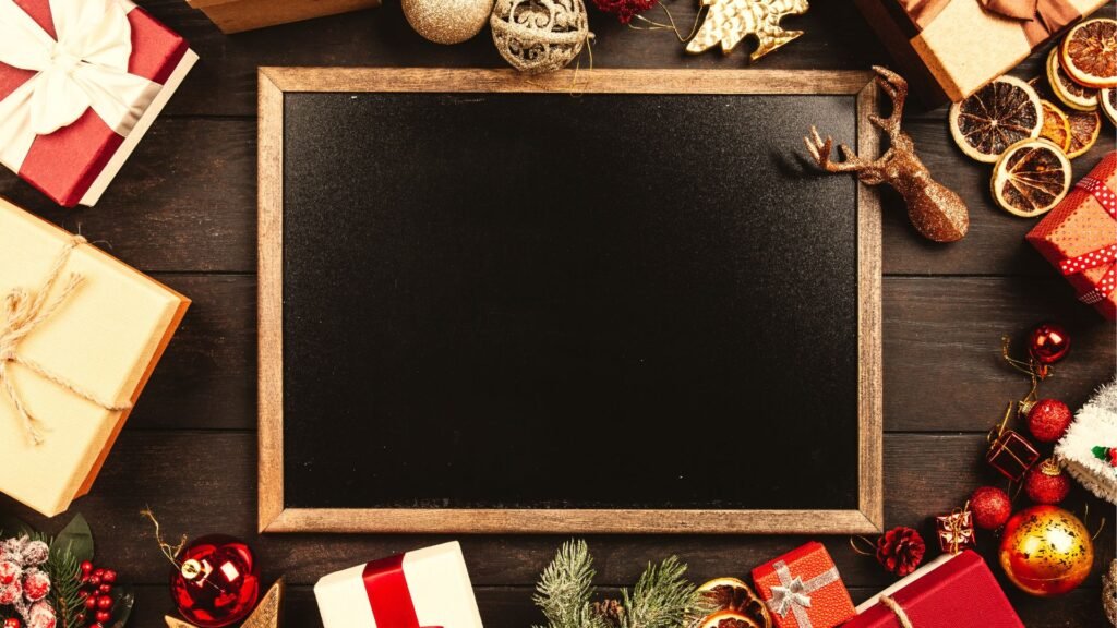 Une salle moderne et équipée pour célébrer Noël en famille